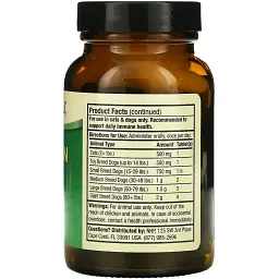 Імунний захист тварин Dr. Mercola 500 мг 180 таблеток - мініатюра 2