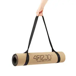 Килимок (мат) спортивний 4FIZJO Cork 183 x 61 x 0.4 см для йоги та фітнесу 4FJ0590 (P-5907739319562) - мініатюра 5