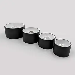 Точковий світильник Skarlat RSLC78013 30W BK+WH 4000K - мініатюра 5
