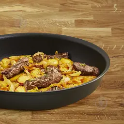Сковорода Tefal Perfect Touch 24 см (3020432), з тришаровим титановим антипригарним покриттям Titanium 3Х - мініатюра 5