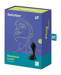 Анальна пробка з вібрацією Satisfyer Backdoor Lover 11.5 см (чорний) - мініатюра 6