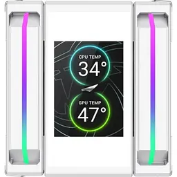 Кулер для процесора Sigma 620, White, алюміній/мідь, 2x120 мм GameMax teh0027834 - мініатюра 4