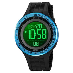Чоловічий наручний годинник 2155BU Blue Skmei acs0030227 - мініатюра 2