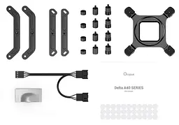 Кулер для процесора Ocypus DELTA A40 ELITE BK DUAL FAN (DELTA-A40-BK2NNWN00X-GL) - мініатюра 8