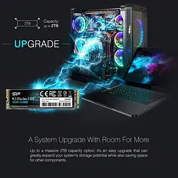 SSD накопичувач Silicon Power P34A60 256 GB (SP256GBP34A60M28) - мініатюра 2