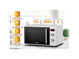 Мікрохвильова піч Prime Technics PMW 23871 HW - мініатюра 4