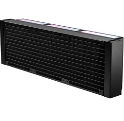 Система жидкостного охлаждения ID-Cooling DL360 MAX, Black, 3x MF-1230-ARGB-K PWM, 500-2300±10%RPM, Intel: 1851/1700/1200/1151/115x, AMD: AM4/AM5, до 35. 400x120x38 мм радиатор - миниатюра 5