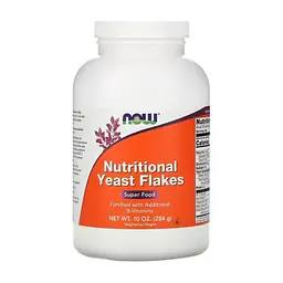 Вітамінно-мінеральний комплекс Now Foods Харчові дріжджі в пластівцях, Nutritional Yeast Flakes, 284 гр (NOW-02455)