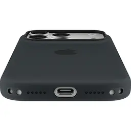 Чохол Silicone Case with Button, Animation & MagSafe для Apple iPhone 17 Pro Black AAA [153242] - мініатюра 5