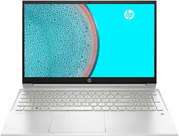 Ноутбук HP Pavilion 15-eg0036ua 15.6FHD IPS AG/Intel i5-1135G7/8/256F/int/DOS/Silver (424C1EA)