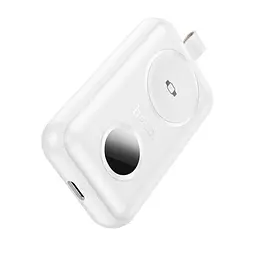 УМБ Hoco J137 Power bank with iWatch charger 2500mAh білий