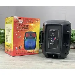 Портативна акустична система XPRO OTY-809 з Bluetooth RGB чорна (MER-15707_1473) - мініатюра 6