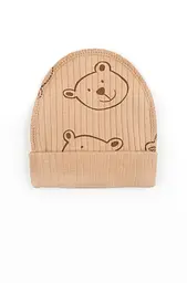 Набір у пологовий для маловагових новонароджених Bear on Coffee: льоля, повзуни та шапочка - мініатюра 6