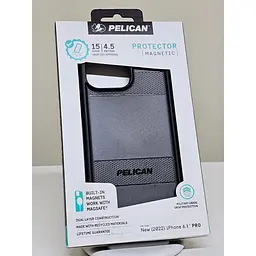 Протиударний чохол Pelican Protector MagSafe для iPhone 14 Pro (6.1") Black аналог OtterBox Symmetry - мініатюра 5