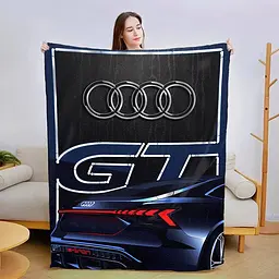 Плед 3D Audi GT 13435 135х160 см.