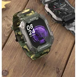 Розумний наручний годинник Smart UWatch Military (Камуфляж) - мініатюра 3