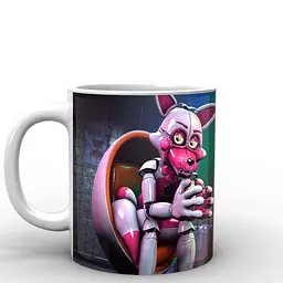 Кухоль GeekLand Five Nights At Freddys П'ять ночей з Фредді постер FN.02.054 330 мл білий - мініатюра 2