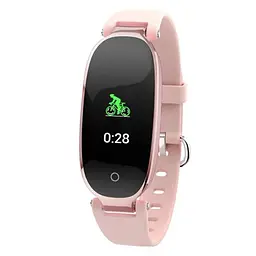 Фітнес браслет Smart Band S3+H Girl (Color Screen) світло-рожевий - мініатюра 4