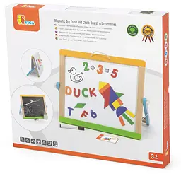 Дошка магнітно-маркерна Viga Toys на підставці (44545) - мініатюра 7