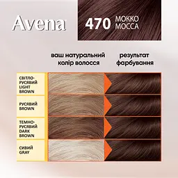 Cтійка крем-фарба для волосся Avena Rich Color мокко 470 133 мл - мініатюра 4