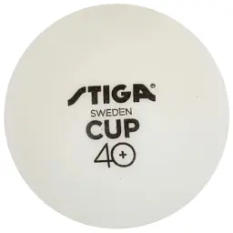 М'ячик для настільного тенісу Stiga Cup ABS 12 шт. (1110-2510-12) (931161)