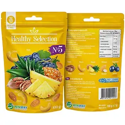 Суміш горіхів та фруктів №5 Winway Healthy Selection 100 г - мініатюра 2