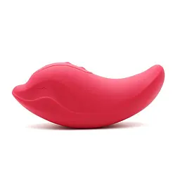 Вібратор та кліторальний стимулятор KISTOY Heidi Red - мініатюра 2