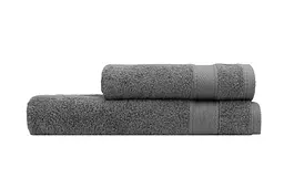 Рушник махровий Ardesto SuperSoft 70х140 см 100% бавовна темно-сірий (ART2270MC)  - мініатюра 5