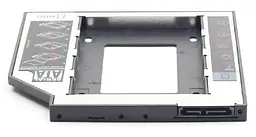 Зовнішня кишеня Gembird HDD 2,5" для ноутбука у відсік CD-ROM MF-95-02 (12.5 мм) (MF-95-02) - мініатюра 2