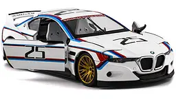 Колекційна металева модель автомобіля Автопром BMW 3.0 CSL Hommage R з інерцією, світлом та звуком 1:24 - мініатюра 4
