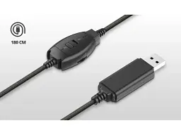 Гарнітура Trust Rydo On-Ear USB Black (24133) - мініатюра 2