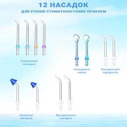 Іригатор H2ofloss HF-9 White - мініатюра 6
