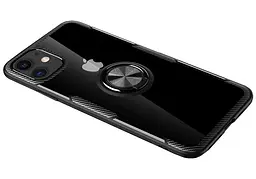Чохол Primolux Ring Magnetic Stand для Apple iPhone 11 Black - мініатюра 3