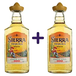 Текіла Sierra Reposado 35% 1.4 л (2 шт. х 0.7 л)