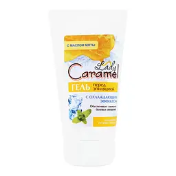 Гель перед епіляцією Lady Caramel, з ефектом охолодження, 150 мл - мініатюра 2
