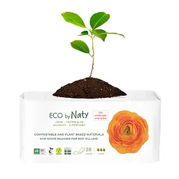 Органічні щоденні прокладки Eco by Naty Large 28 шт. - мініатюра 5