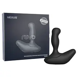Стимулятор простати Nexus Revo New, 12 см чорний - мініатюра 2