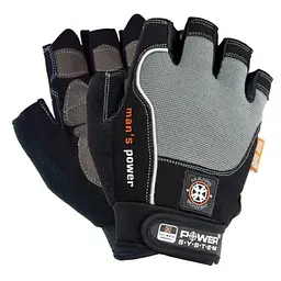 Рукавички для фітнесу Power System PS-2580, Black/Grey - M