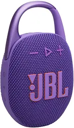 Портативна акустика JBL Clip 5 Purple (JBLCLIP4PUR) (6980787) - мініатюра 4