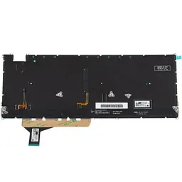 Клавіатура для ноутбука ASUS (UX3402 series) rus чорний без фрейму підсвічування клавіш - мініатюра 2