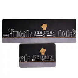Набір килимків діатомітових для кухні Fresh Kitchen 58*38 см/118*38 см Yiwu HP-42-206