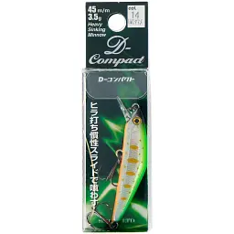 Воблер Smith D Compact 45mm 3.5g #14 Lime Chart Yamame - мініатюра 2
