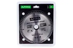 Диск пильний по дереву Apro 190 x 3230мм x 60T - мініатюра 2
