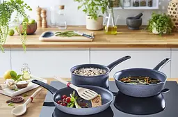 Сковорода Tefal ВОК Healthy Chef 28см алюміній сірий kuh0014453 - мініатюра 6