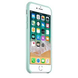 Чохол Silicone Case без Logo AA для Apple iPhone XS Max 6.5" Синій / Marine Green - мініатюра 3