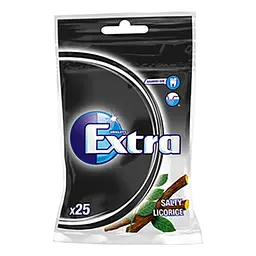 Жуйки Extra Salty Licorice Sugar Free (25 шт) 35g