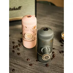 Портативна еспресо-кавоварка Wacaco Nanopresso темно-сіра з чохлом, механічна, для меленої кави - мініатюра 5