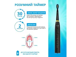 Електрична зубна щітка Pecham Black Travel PC-085 (4822201550025) - мініатюра 8