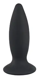 Анальна пробка з вібрацією Black Velvets Rechargeable Plug S, чорна Orion 42-05927900000 103415