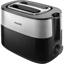 Тостер Philips Daily Collection чорний (HD2516/90) - мініатюра 2